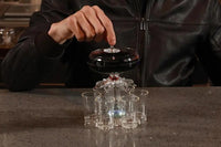 Drink Shot Dispenser with 6 Shot Glasses Set