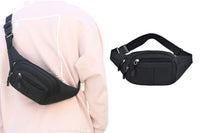 Unisex Sling Bag Chest Pack Fanny Pack Sports Waist Bag Wallet