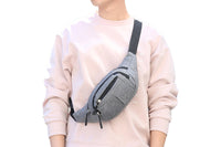 Unisex Sling Bag Chest Pack Fanny Pack Sports Waist Bag Wallet