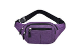 Unisex Sling Bag Chest Pack Fanny Pack Sports Waist Bag Wallet