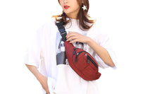 Unisex Sling Bag Chest Pack Fanny Pack Sports Waist Bag Wallet