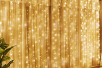 3M Christmas LED Curtain Lights Copper Wire Light String Curtain String Light