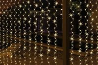 3M Christmas LED Curtain Lights Copper Wire Light String Curtain String Light