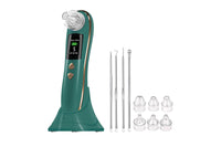 Electric Blackhead Remover Vacuum Face Pore Cleaner with 6 Suction Heads