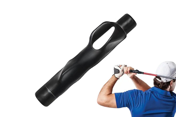 Golf Club Grip Trainer Attachment for Improved Hand Positioning