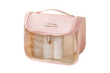 Clear Makeup Bag with Hanging Hook for Travel Organizer for Accessories