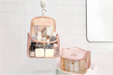 Clear Makeup Bag with Hanging Hook for Travel Organizer for Accessories