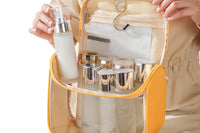 Clear Makeup Bag with Hanging Hook for Travel Organizer for Accessories