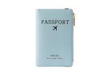 RFID Passport Holder Cover Card Wallet Holder with Zipper