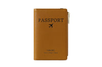 RFID Passport Holder Cover Card Wallet Holder with Zipper