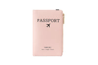 RFID Passport Holder Cover Card Wallet Holder with Zipper