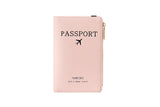 RFID Passport Holder Cover Card Wallet Holder with Zipper