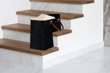 Foldable Storage Bag Durable Stair Step Basket with Handle