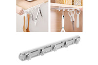 Telescopic Retractable Hook for Sliding Pantry Organization