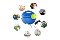 Pickleball Training with Rope Outdoor Indoor Portable Rebound Practice Tool