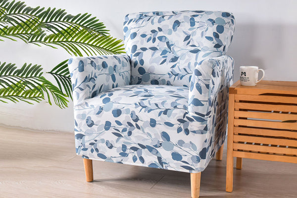 Stretch Printed Armchair Cover Single Sofa Protector Slipcover