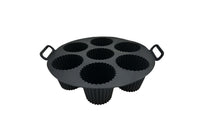 7 Cavity Silicone Cupcake Muffin Baking Mold for Air Fryer