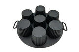 7 Cavity Silicone Cupcake Muffin Baking Mold for Air Fryer