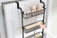 4-Tier Over-The-Door Hanging Storage Rack