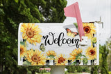 Sunflower Mailbox Cover for Outdoor Garden Decor