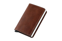 PU Leather Pop-up Card Holder Wallet RFID Blocking Purse