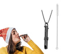 Breathing Anxiety Relief Necklace with Cleaning Brush
