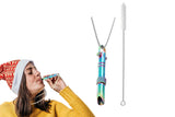 Breathing Anxiety Relief Necklace with Cleaning Brush