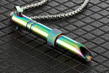 Breathing Anxiety Relief Necklace with Cleaning Brush
