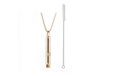 Breathing Anxiety Relief Necklace with Cleaning Brush