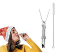 Breathing Anxiety Relief Necklace with Cleaning Brush