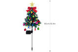 Christmas Tree Outdoor Solar Lights for Yard Lawn Decoration
