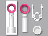 Mini Portable Handheld Leafless Rechargeable Fan