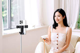 1.7m Extendable Selfie Stick Tripod with Bluetooth Remote and 2 LED Fill Lights