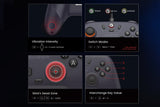 Lite 2.4g Wireless  Bluetooth Controller Switch Steam Deck with Hall Effect Trigger