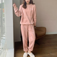 Women’s Fluffy Pyjamas Set