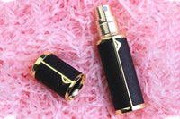 5ml PU Leather Refillable Perfume Spray Travel Atomizer Bottle Perfume Container