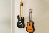 Guitar Wall Mount Walnut Wood Hanger Stand for Acoustic Electric Guitar Banjo Bass