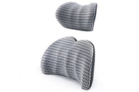 Car Seat Memory Foam Lumbar Back Pillow Support Back Chair Cushion Neck Pillow