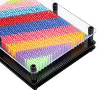 Rainbow 3D Pin Art Board Toy Sculpture