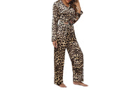 Print Satin Pyjamas Set