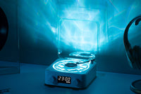 Waves Bluetooth Speaker Vintage Vinyl Record Player