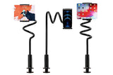 2Pcs 100cm Gooseneck Tablet Phone Stand Adjustable Screw Clamp Smartphones Hands-Free Holder