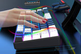 68 Keys Gaming Keyboard RGB Gaming Keyboard for Windows PC Laptop