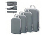 4Pcs Compression Packing Bags – Space-Saving Travel Organizers!
