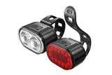 Rechargeable Bicycle Lights Set Super Bright Multi-Modes Front Light and LED Back Taillight