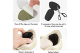 Mesh Adhesive Heel Grips Inserts Heel Cushion Pads