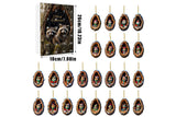 24Pcs Christmas Tree Decoration Hanging Ornaments