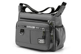 Multi-Pocket Men's Crossbody Shoulder Bag for Outdoor Travel and Commuting