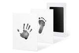 Pet Paw Footprint Secure Wipe Ink Photo Frame Kit