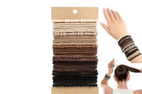 20Pcs Boho Hair Ties Bracelet Elastic Hair Bands for Women